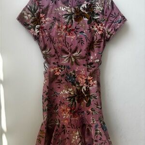 Zimmermann Purple Mini Dress Elegant and Chic